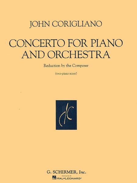 Concerto : For Piano and Orchestra / reduction For Two Pianos by The Composer.