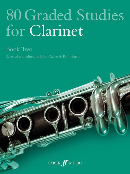 80 Graded Studies For Clarinet, Book 2 / edited by John Davies.