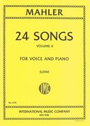 24 Songs, Vol. II : For Low Voice.