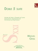 Doble 5 Suite : For Wind Quintet and String Orchestra (1962).