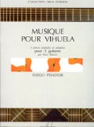 Musique Pour Vihuela : 3 Pieces Realisees Et Adaptees Pour 3 Guitares Par Marc Bataini.