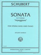 Sonata In A Minor, D. 821 (Arpeggione) : For String Bass and Piano.
