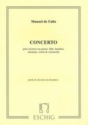 Concerto : Pour Clavecin (Piano) - Solo Harpsichord Part.