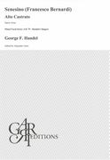 Senesino (Francesco Bernardi) (-1759) : Alto Castrato / edited by Alejandro Garri.