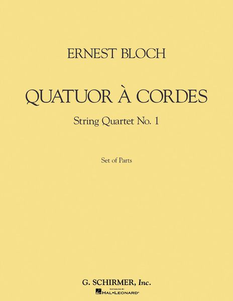 String Quartet No. 1.