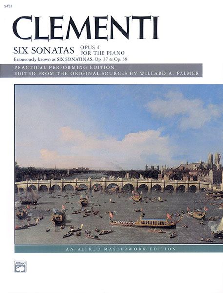 6 Sonatas, Op. 4 (Op. 37, 38) : For Piano.