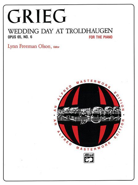 Wedding Day At Troldhaugen, Op. 65 No. 6 : For Piano.