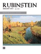 Melody In F, Op. 3 No. 1 : For Piano / edited by Maurice Hinson.