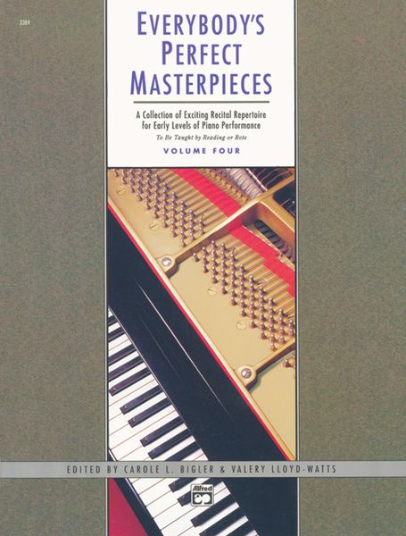 Everybody's Perfect Masterpieces : For Piano - Vol. 4.