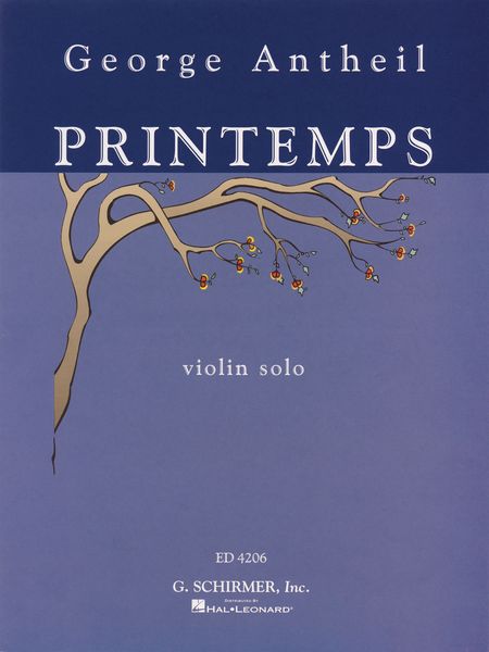 Printemps : For Violin Solo.