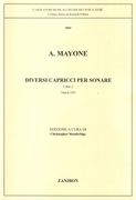 Diversi Capricci Per Sonare, Libro II : Per Organo O Clavicembalo (1603) / edited by C. Stembridge.