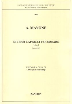 Diversi Capricci Per Sonare, Libro I : Per Organo O Clavicembalo (1603) / edited by C. Stembridge.