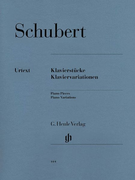 Klavierstuecke : Klaviervariationen / Hrsg. Von Gertraut Haberkamp.