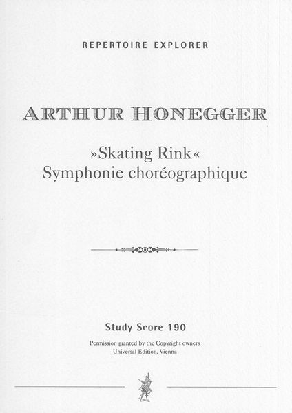 Skating-Rink : Symphonie Choregraphique.