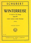 Winterreise, Op. 89 : For High Voice and Piano.