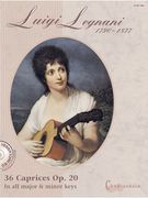 36 Caprices Op. 20 : For Guitar.