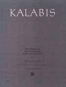 Three Monologues, Op. 93 : For Violoncello Solo (1996).
