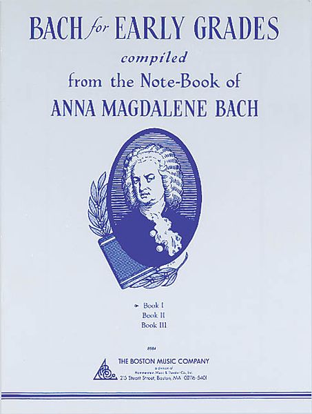 Bach For Early Grades, Vol. 1: For Piano Solo / Complied by Bryceson Treharne.