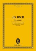 Concerto, BWV 1065 In A Minor : For 4 Harpsichords.