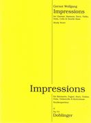 Impressions : For Clarinet, Bassoon, Horn, Violin, Viola, Violoncello and Double Bass.