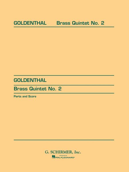 Brass Quintet No. 2.