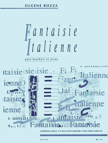 Fantaisie Italienne : Pour Hautbois Et Piano.