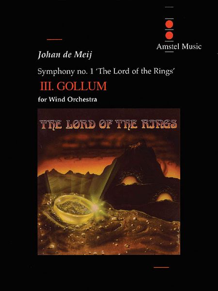 Lord Of The Rings, The (Symphony No. 1) Gollum, Mvt. III / Score and Parts.