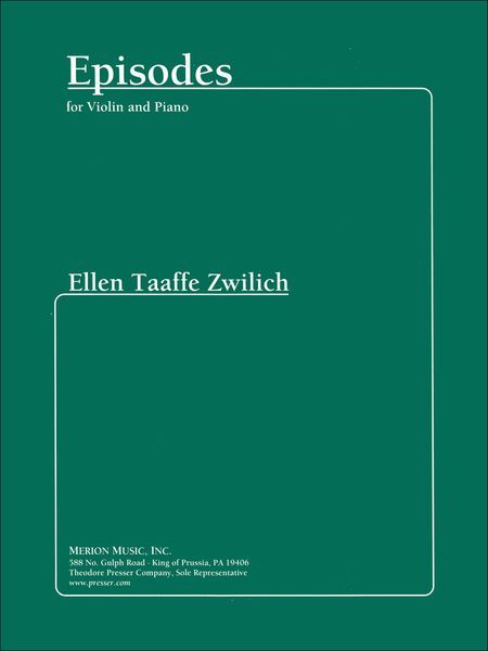 Episodes : For Violin And Piano.