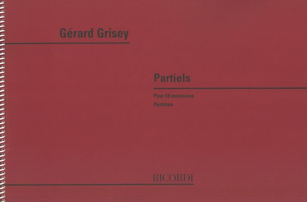 Partiels : Pour 18 Musiciens.