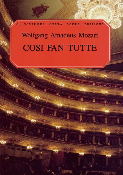 Cosi Fan Tutte [Italian/English] / translated by Martin.