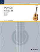 Sonata No. 3 : For Guitar / edited by Segovia.