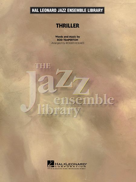 Thriller / arranged by Roger Holmes.