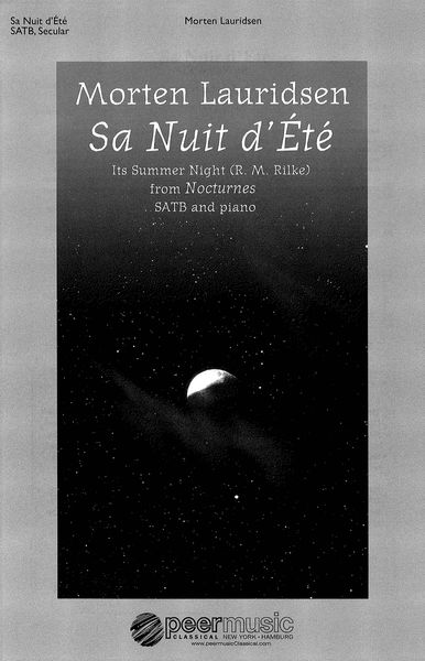 Sa Nuit d'Ete (From Nocturnes) : For SATB Choir and Piano.