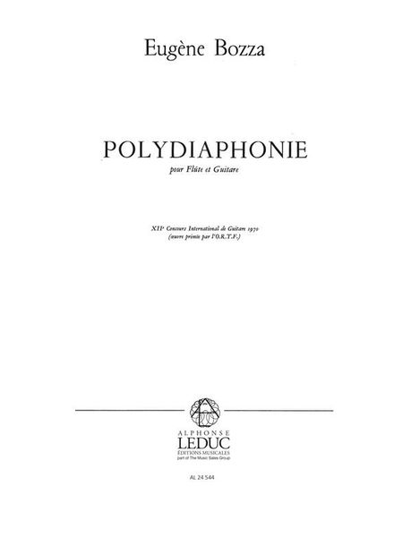 Polydiaphonie : For Flute Et Guitare.