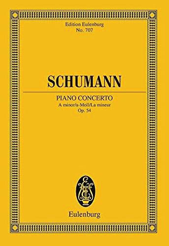 Concerto In A Minor, Op. 54 : For Piano and Orchestra.