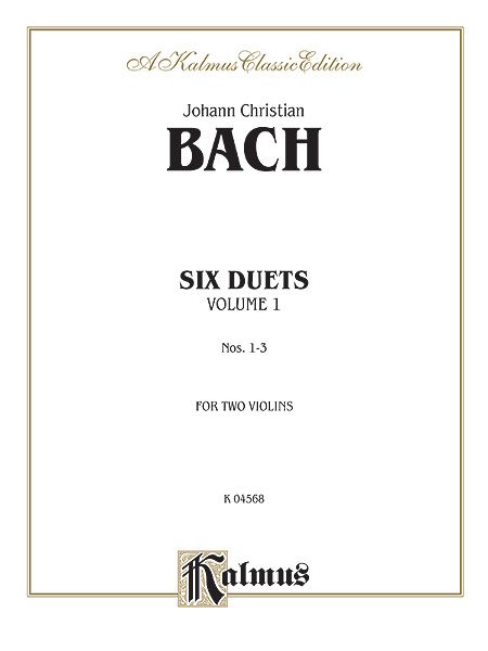 Six Duets, Vol. 1, Nos. 1-3 : For Two Violins.