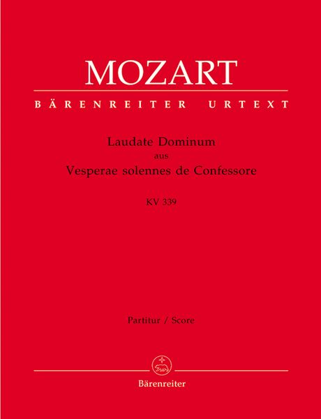 Laudate Dominum Aus Vesperae Solennes De Confessore, K. 339.