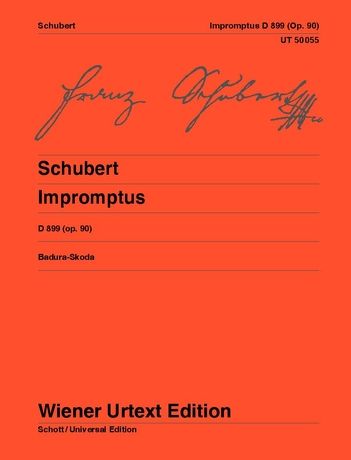 Impromptus, Op. 90 (D. 899) : For Piano / edited by Paul Badura-Skoda.