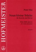 Neun Kleine Stücke : Für Bratsche und Klavier.