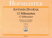 12 Silhouttes, Book 1 : For Piano Four-Hands / edited by Christoph Sobanski.