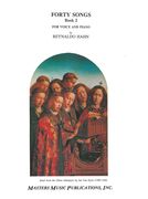 Forty Songs, Book 2 : For Voice And Piano.