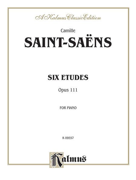 6 Etudes, Op. 111 : For Piano.