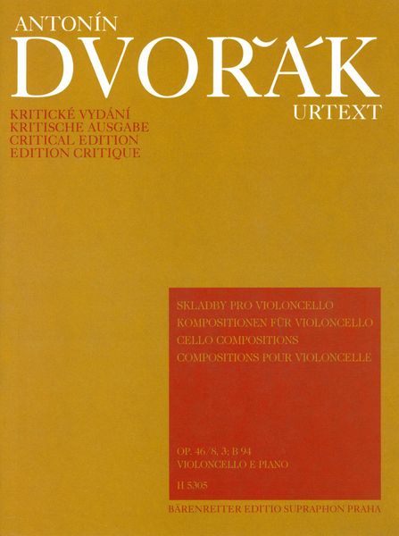 Cello Compositions : (Slavonic Dances Op. 46 Nos. 8, 3; Polonaise In A B 94).