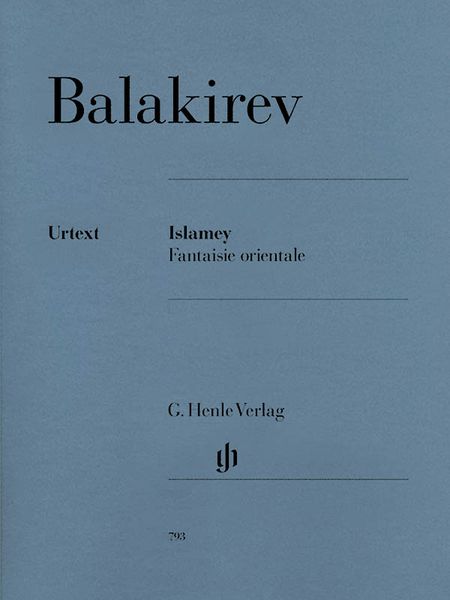 Islamey : Fantaisie Orientale For Piano / edited by Norbert Gertsch.