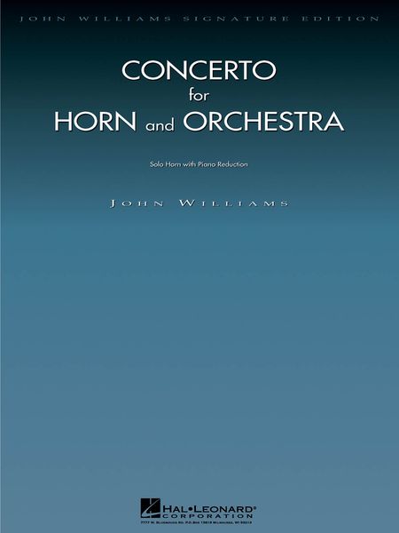 Concerto : For Horn And Orchestra - Piano Reduction.