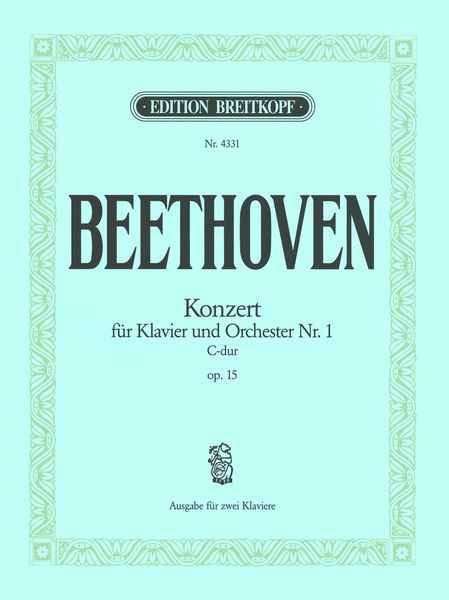 Concerto No. 1 In C Major, Op. 15 : For Piano and Orchestra - reduction For Two Pianos.