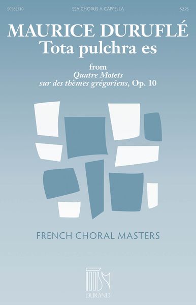 Tota Pulchra Es : For SSA Choir.