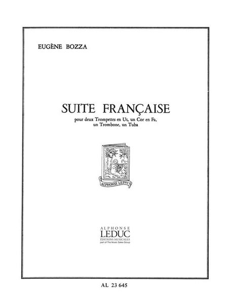 Suite Français : For Brass Ensemble.
