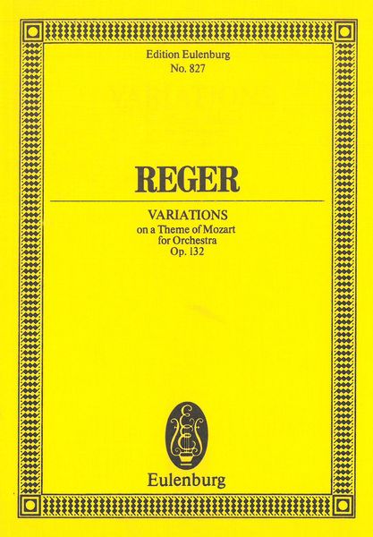 Variations and Fugue On A Theme of Mozart, Op. 132.