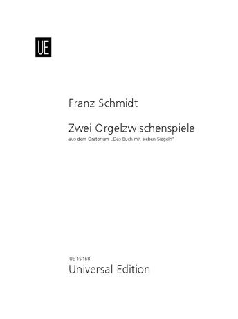 Zwei Orgelzwischenspiele : Für Orgel.
